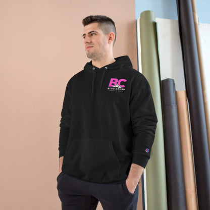 Blue Crush - Champion Hoodie - Pink logo