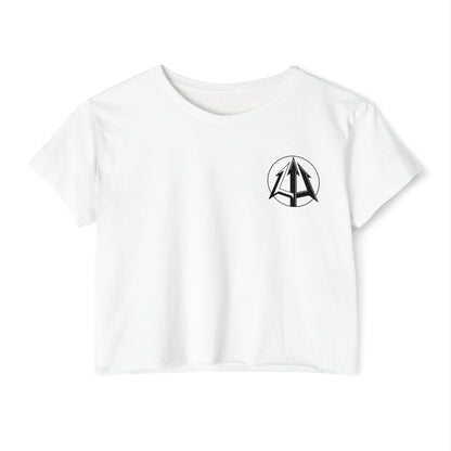 Legacy - Women's Crop Top - Black logo