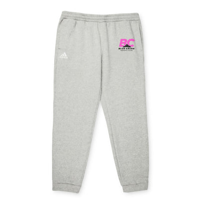 Blue Crush - Adidas Unisex Fleece Joggers - Pink logo