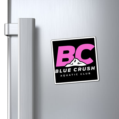 Blue Crush - Magnet - Pink & White logo