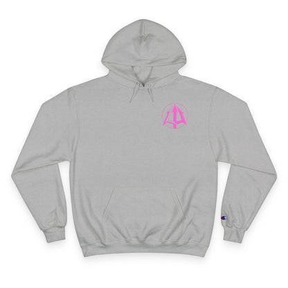 Legacy - Champion Hoodie - Pink logo