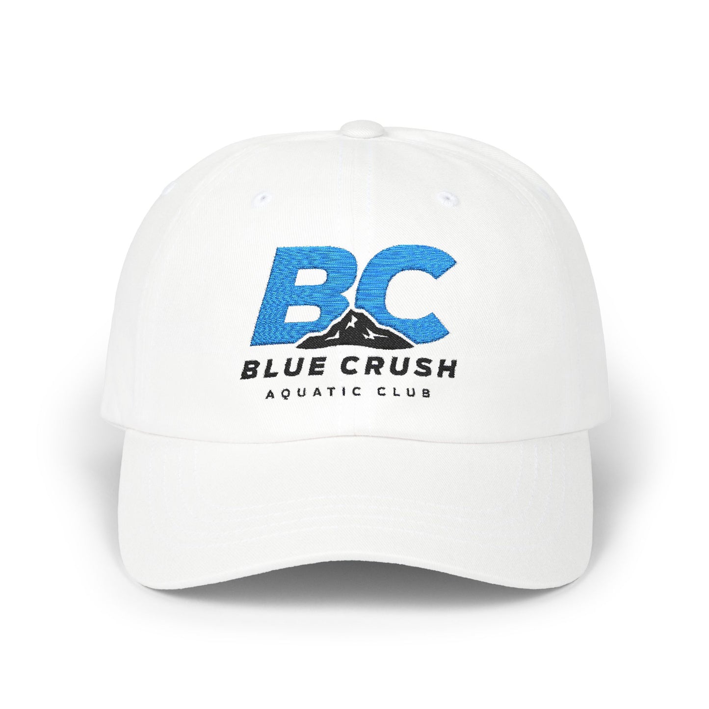 Blue Crush - Classic Dad Cap - Blue & Black logo