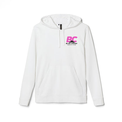 Blue Crush - Adidas Unisex Hoodie - Pink logo