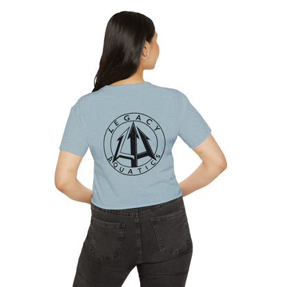 Legacy - Women's Crop Top - Black logo