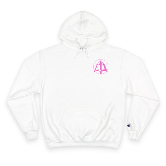 Legacy - Champion Hoodie - Pink logo