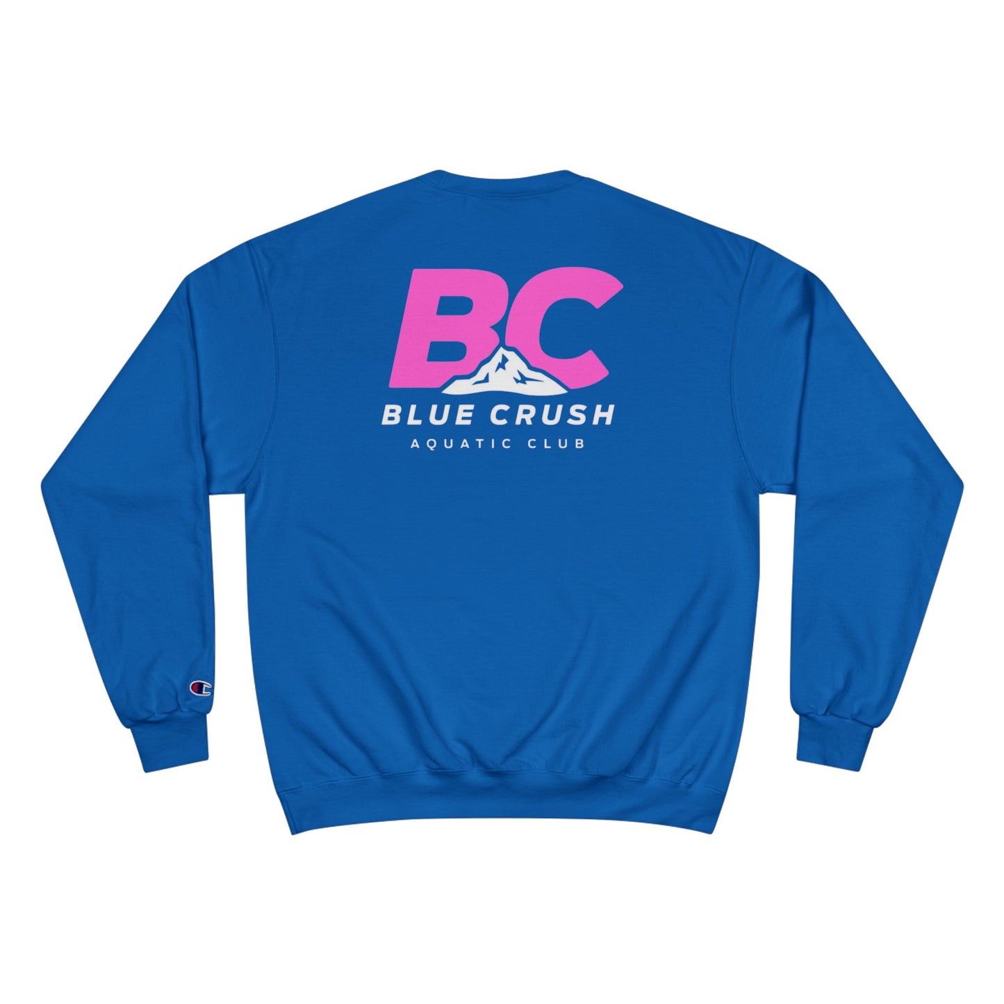 Blue Crush - Champion Sweatshirt - Pink logo