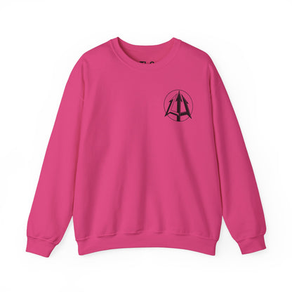 Legacy - Unisex Heavy Blend™ Crewneck Sweatshirt - Black logo