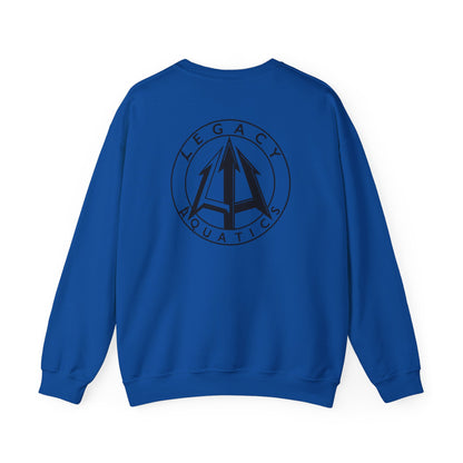 Legacy - Unisex Heavy Blend™ Crewneck Sweatshirt - Black logo
