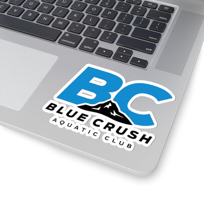 Blue Crush - Kiss-Cut Stickers - Blue & Black logo