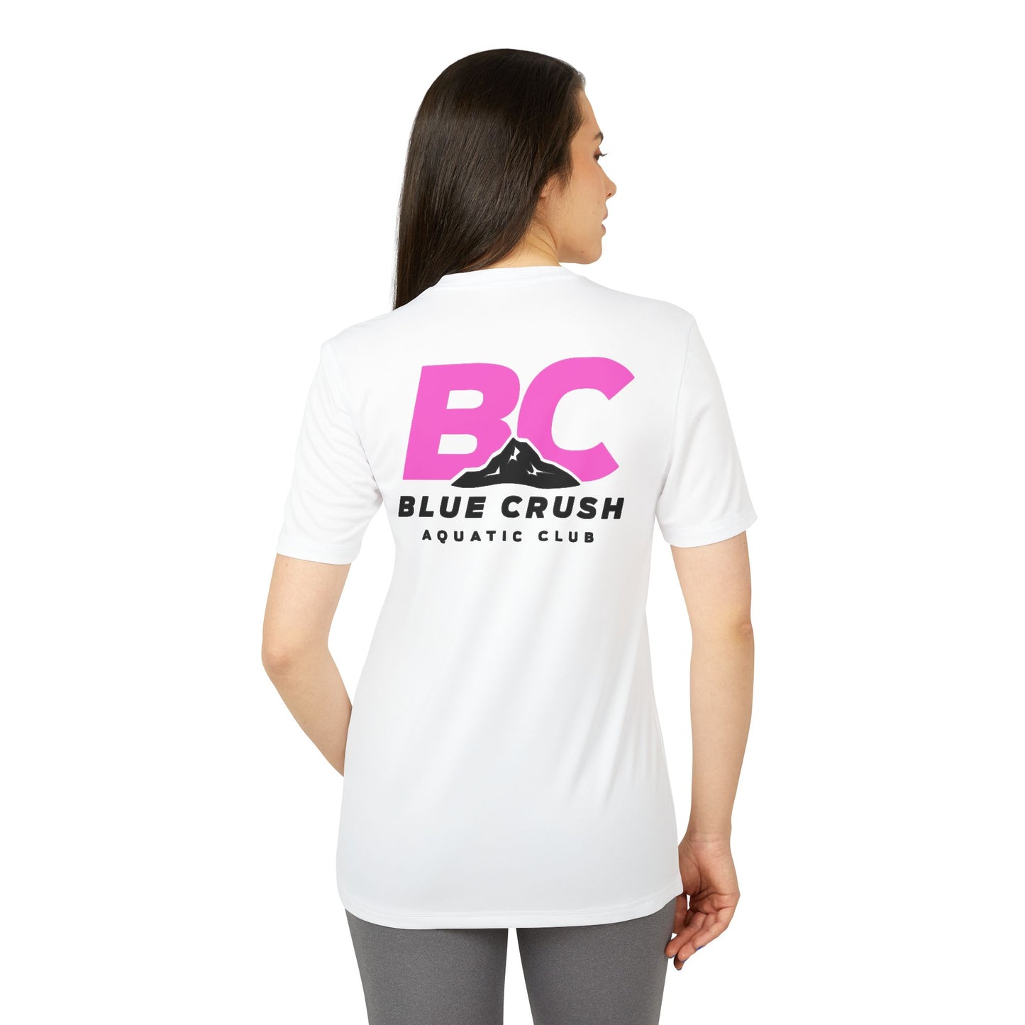 Blue Crush - Adidas Sport T-Shirt - Pink logo