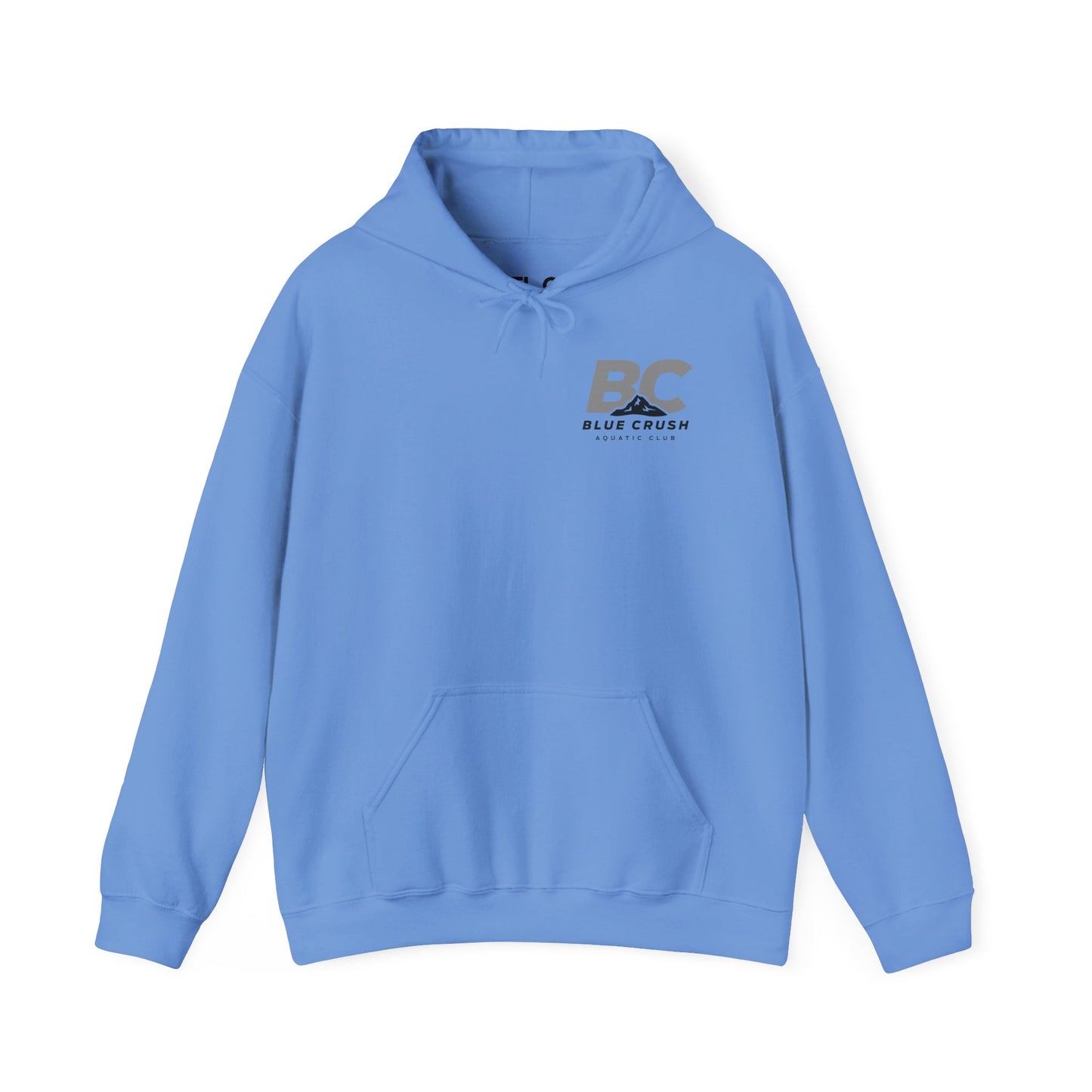 Blue Crush - Unisex Heavy Blend Hoodie - Gray logo