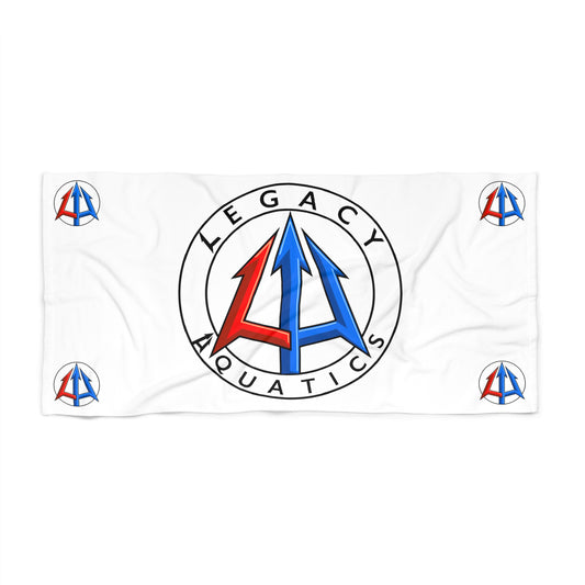 Legacy - Beach Towel - Classic logo w/white towel