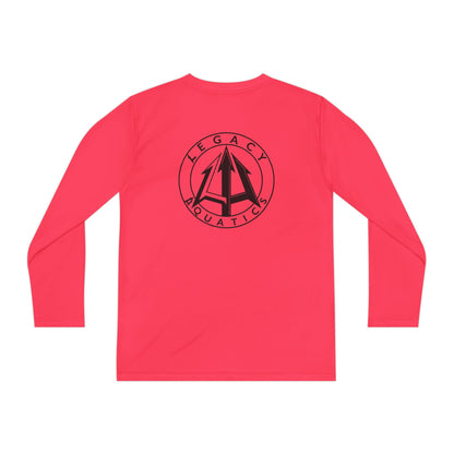 Legacy - Youth Long Sleeve Tee - Black logo