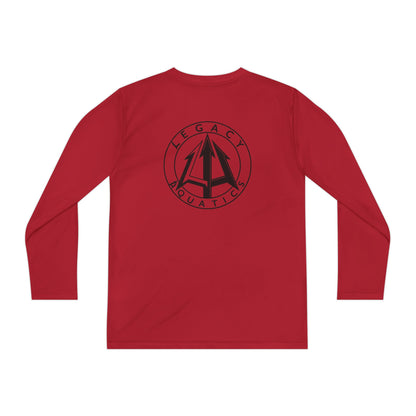 Legacy - Youth Long Sleeve Tee - Black logo