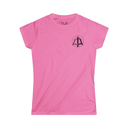 Legacy - Women's Softstyle Tee - Black logo