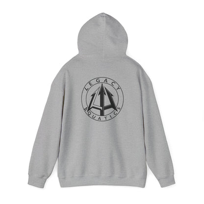 Legacy - Unisex Heavy Blend™ Hoodie - Black logo