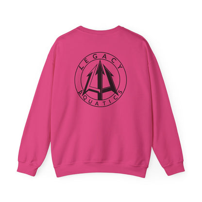 Legacy - Unisex Heavy Blend™ Crewneck Sweatshirt - Black logo