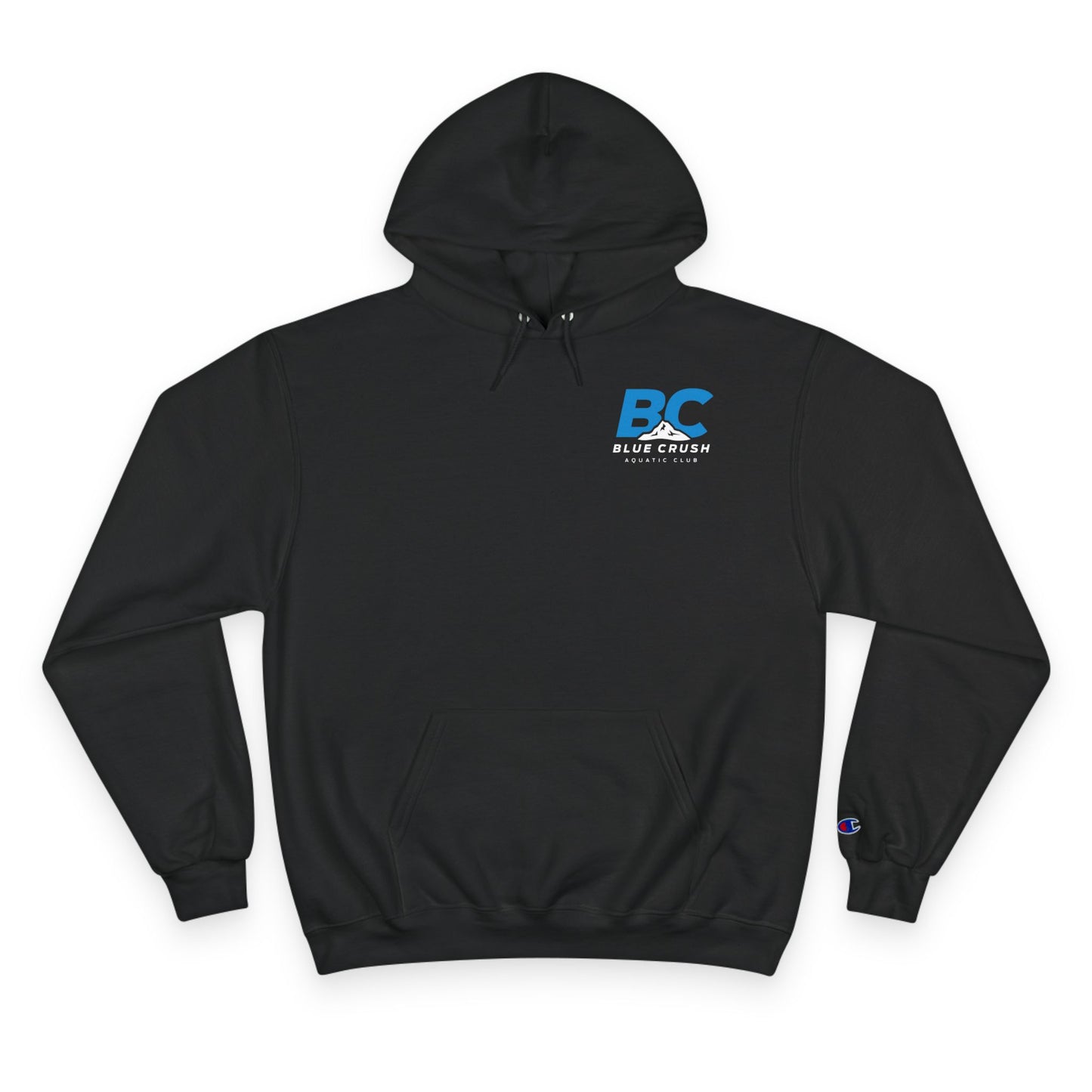 Blue Crush - Champion Hoodie - Blue logo