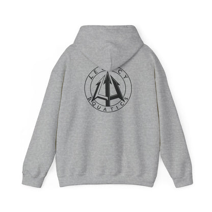 Legacy - Unisex Heavy Blend™ Hoodie - Black logo