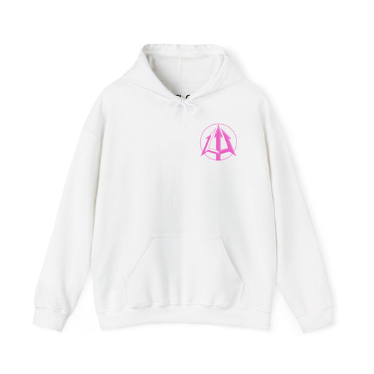 Legacy - Unisex Heavy Blend™ Hoodie - Pink logo