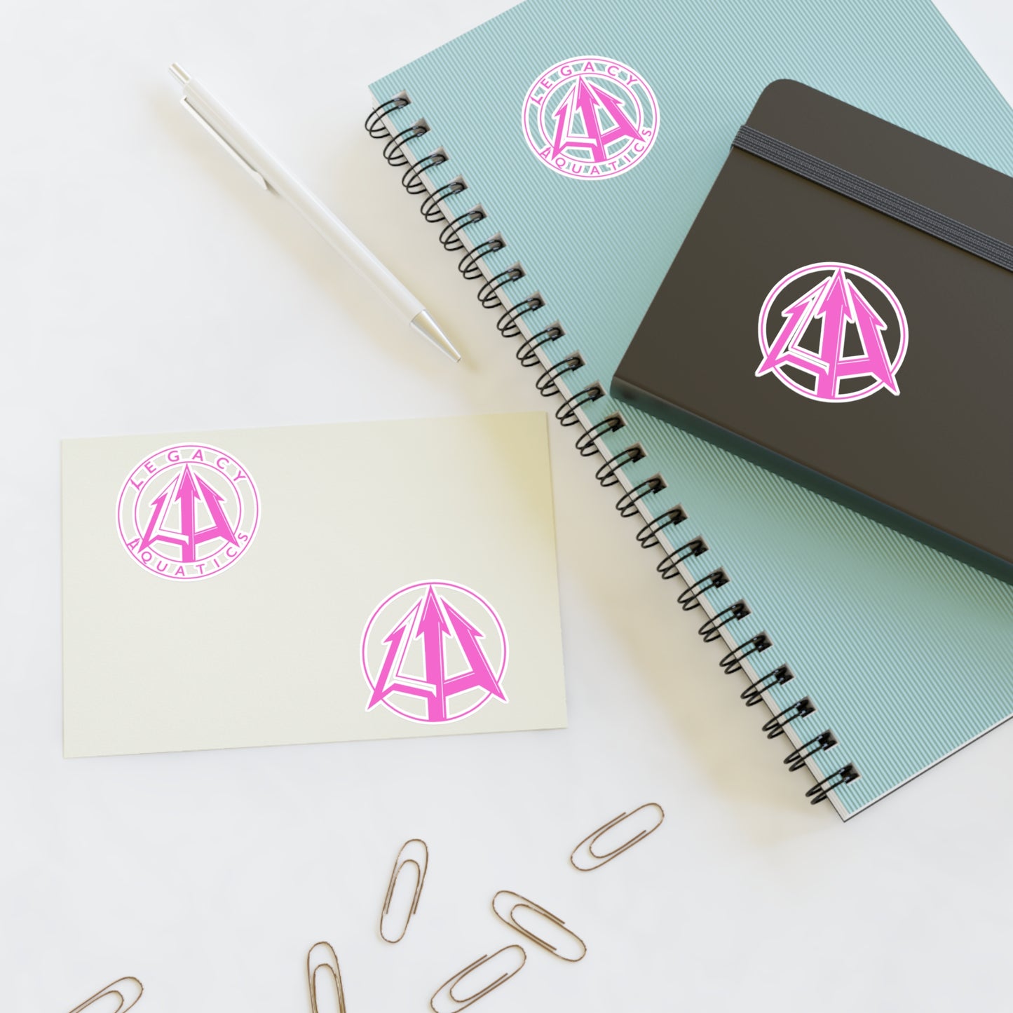 Legacy - Sticker Sheets - Pink logo