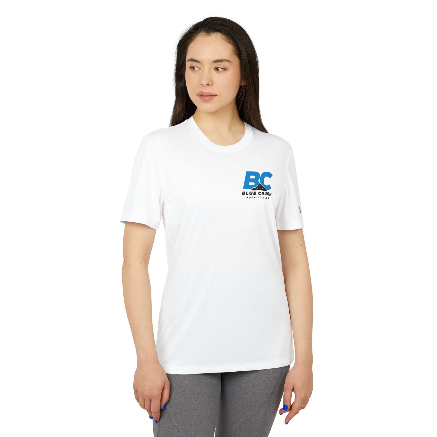 Blue Crush - Adidas Sport T-Shirt - Blue logo