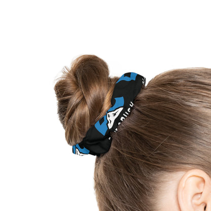 Blue Crush Aquatic Club Scrunchie