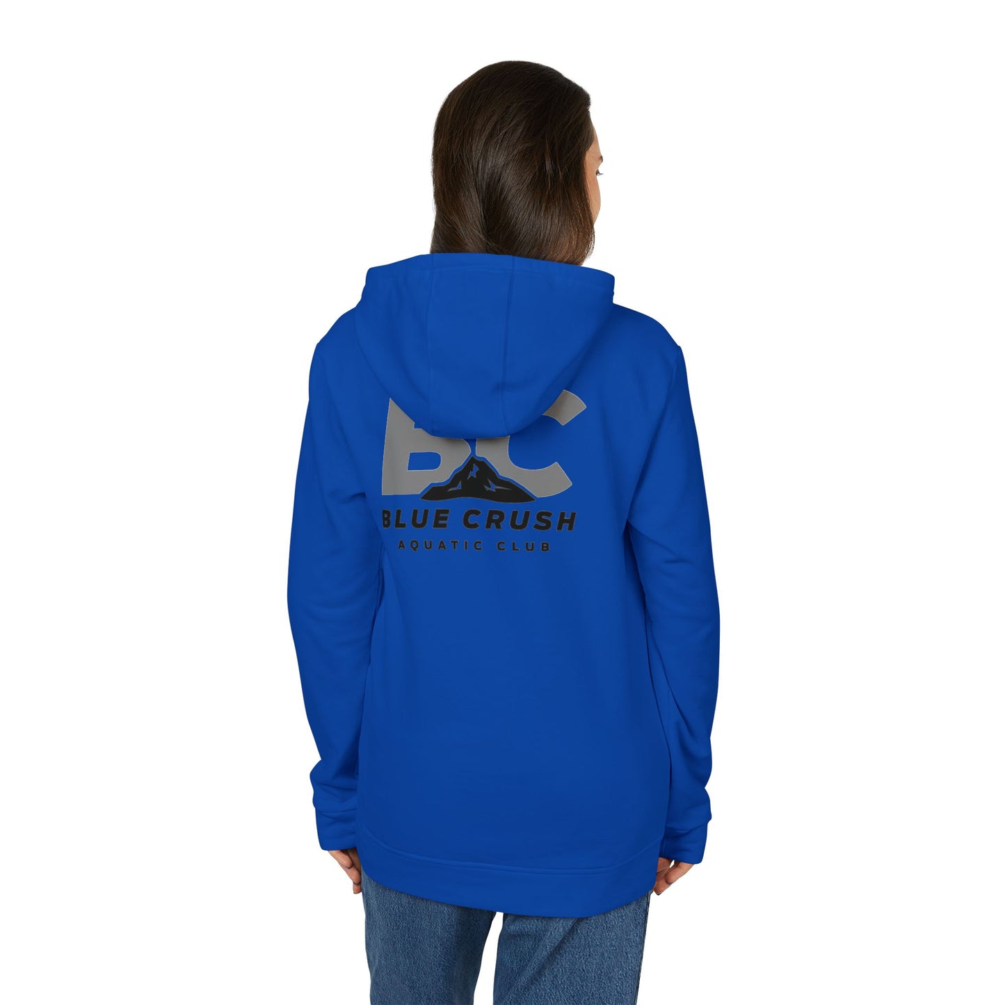 Blue Crush - Adidas Unisex Hoodie - Gray logo