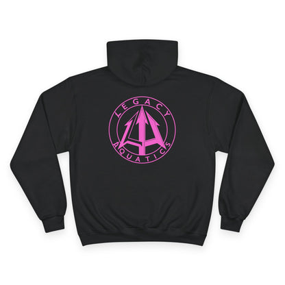 Legacy - Champion Hoodie - Pink logo
