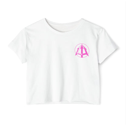 Legacy - Women's Crop Top - Pink logo