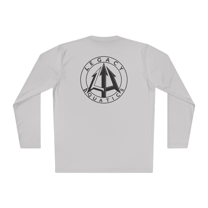 Legacy - Unisex Lightweight Long Sleeve Tee - Black logo
