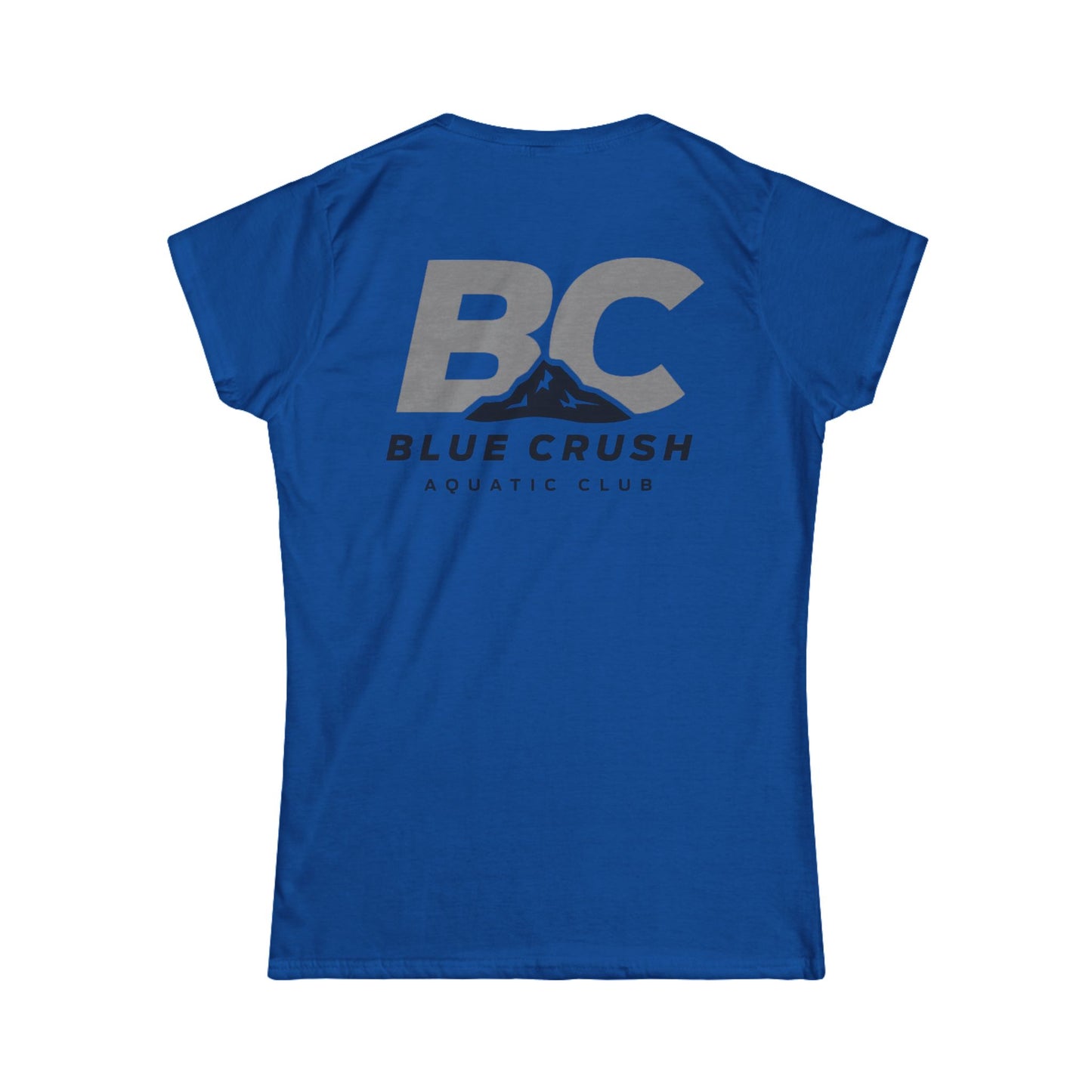 Blue Crush - Women's Soft style Tee - Gray logo