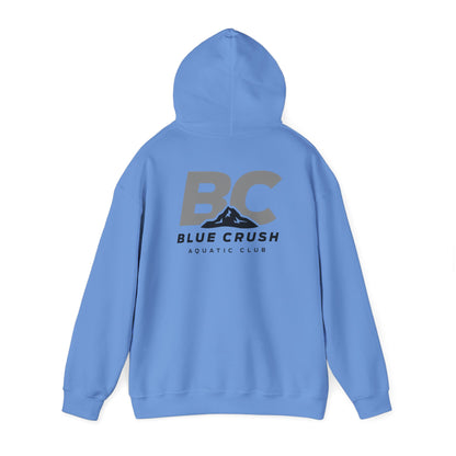 Blue Crush - Unisex Heavy Blend Hoodie - Gray logo