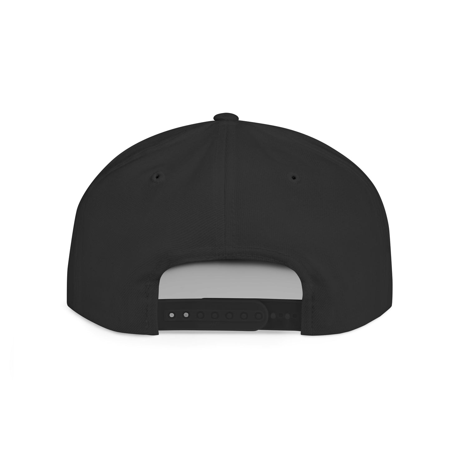 Blue Crush - Flat Bill Snapback - Black w/Blue & Black logo