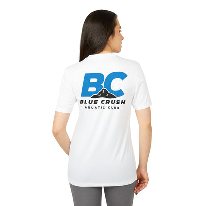 Blue Crush - Adidas Sport T-Shirt - Blue logo