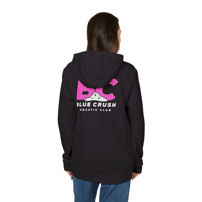 Blue Crush - Adidas Unisex Hoodie - Pink logo