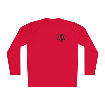 Legacy - Unisex Lightweight Long Sleeve Tee - Black logo