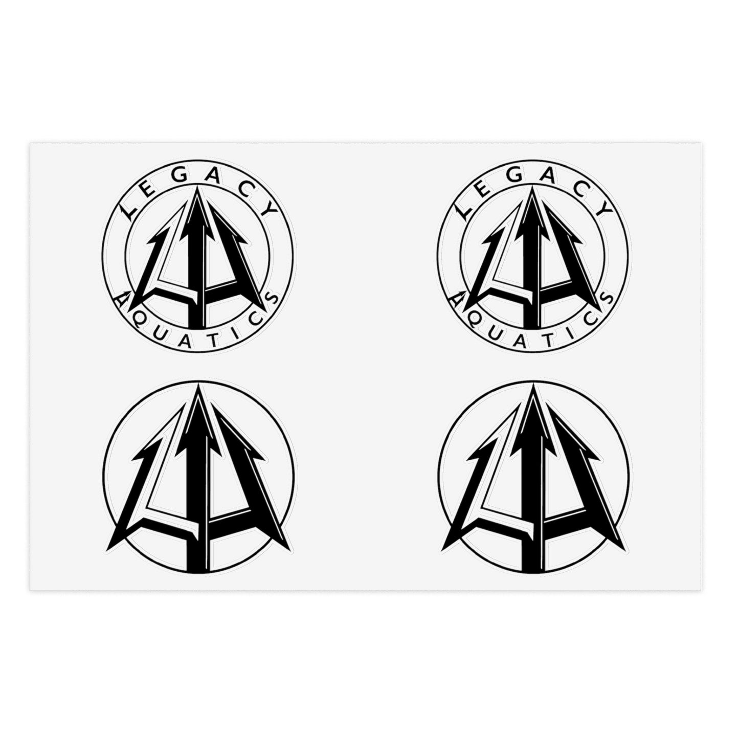 Legacy - Sticker Sheets - Black logo