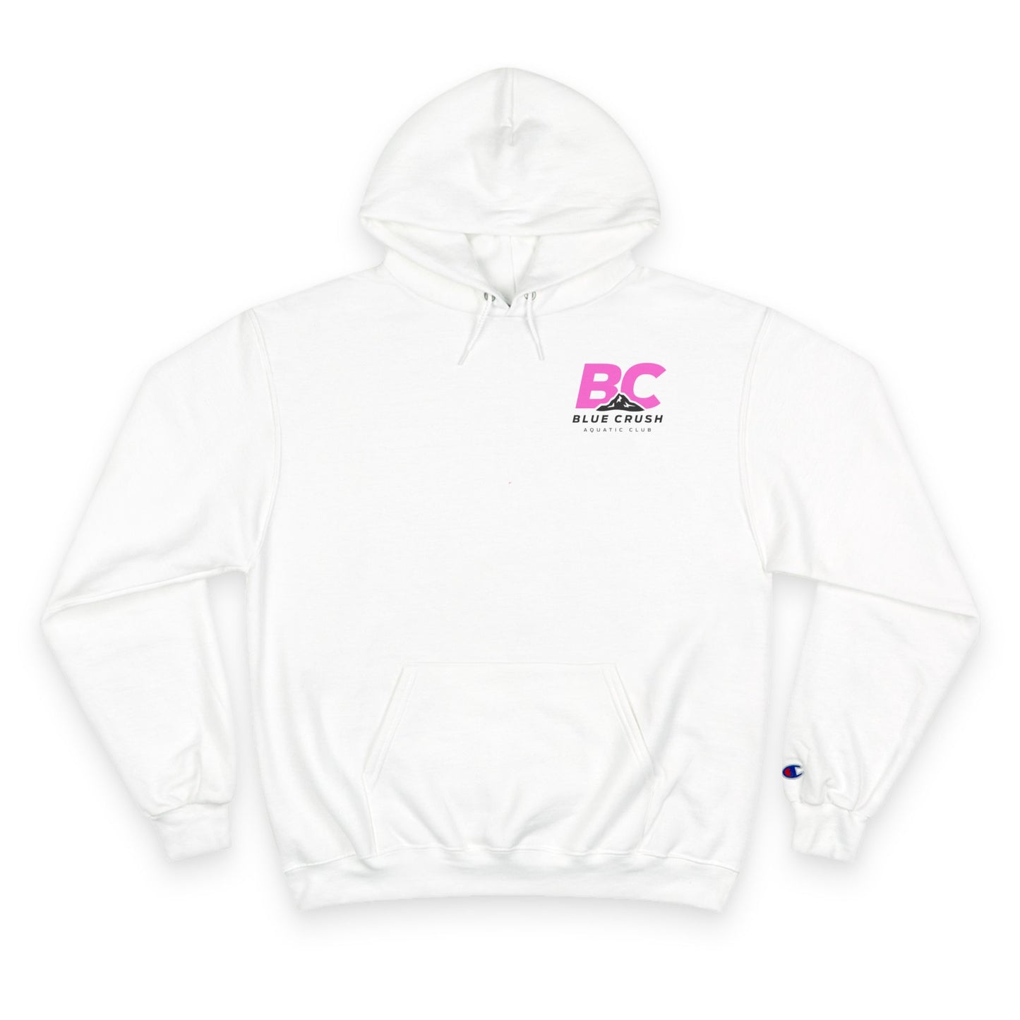 Blue Crush - Champion Hoodie - Pink logo