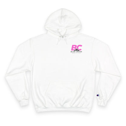 Blue Crush - Champion Hoodie - Pink logo