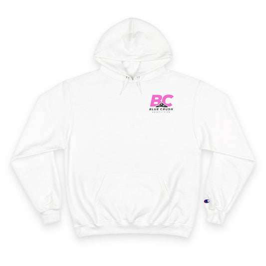 Blue Crush - Champion Hoodie - Pink logo