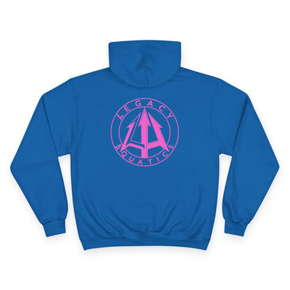 Legacy - Champion Hoodie - Pink logo