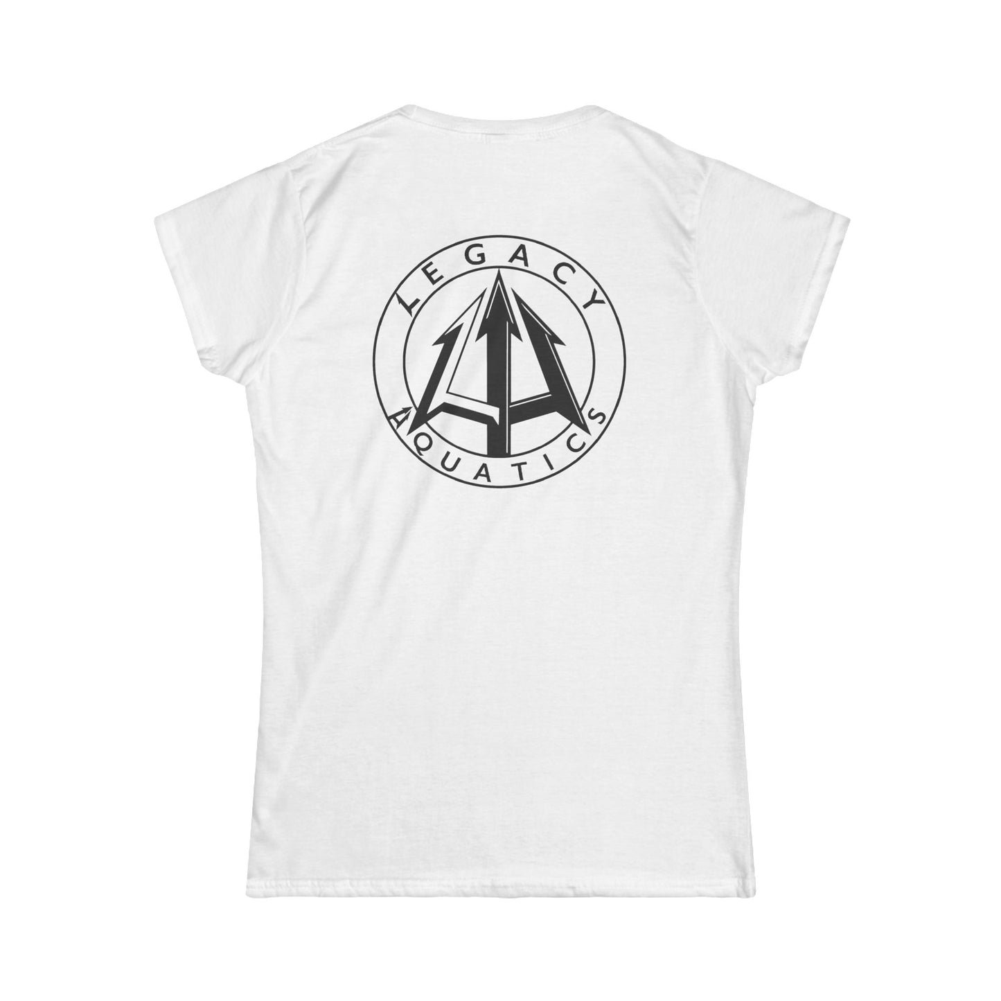 Legacy - Women's Softstyle Tee - Black logo