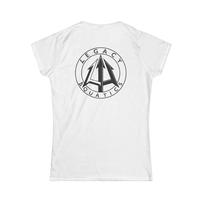 Legacy - Women's Softstyle Tee - Black logo