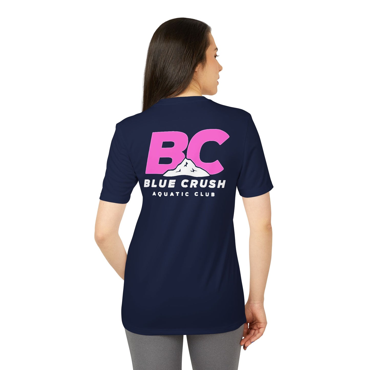 Blue Crush - Adidas Sport T-Shirt - Pink logo