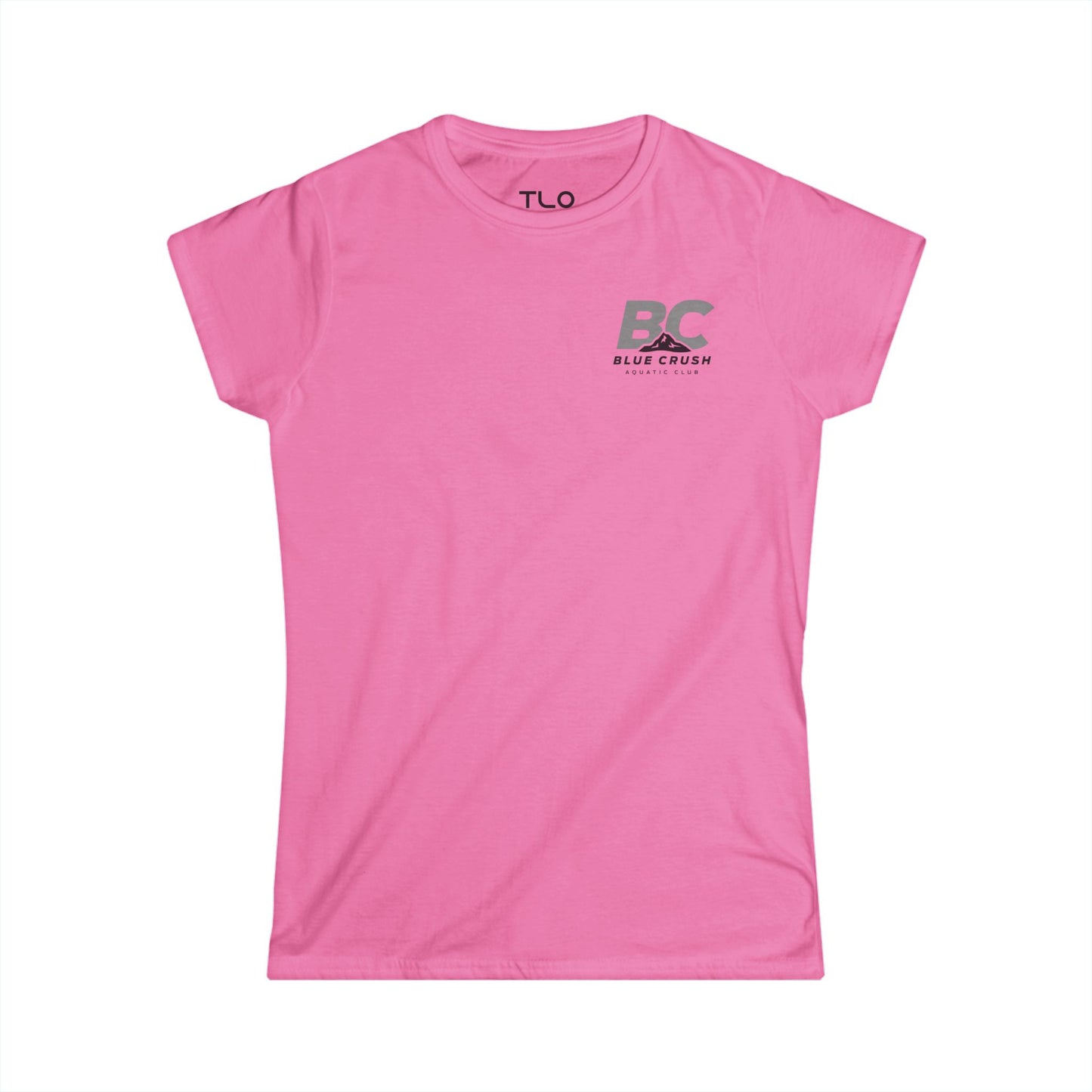 Blue Crush - Women's Soft style Tee - Gray logo