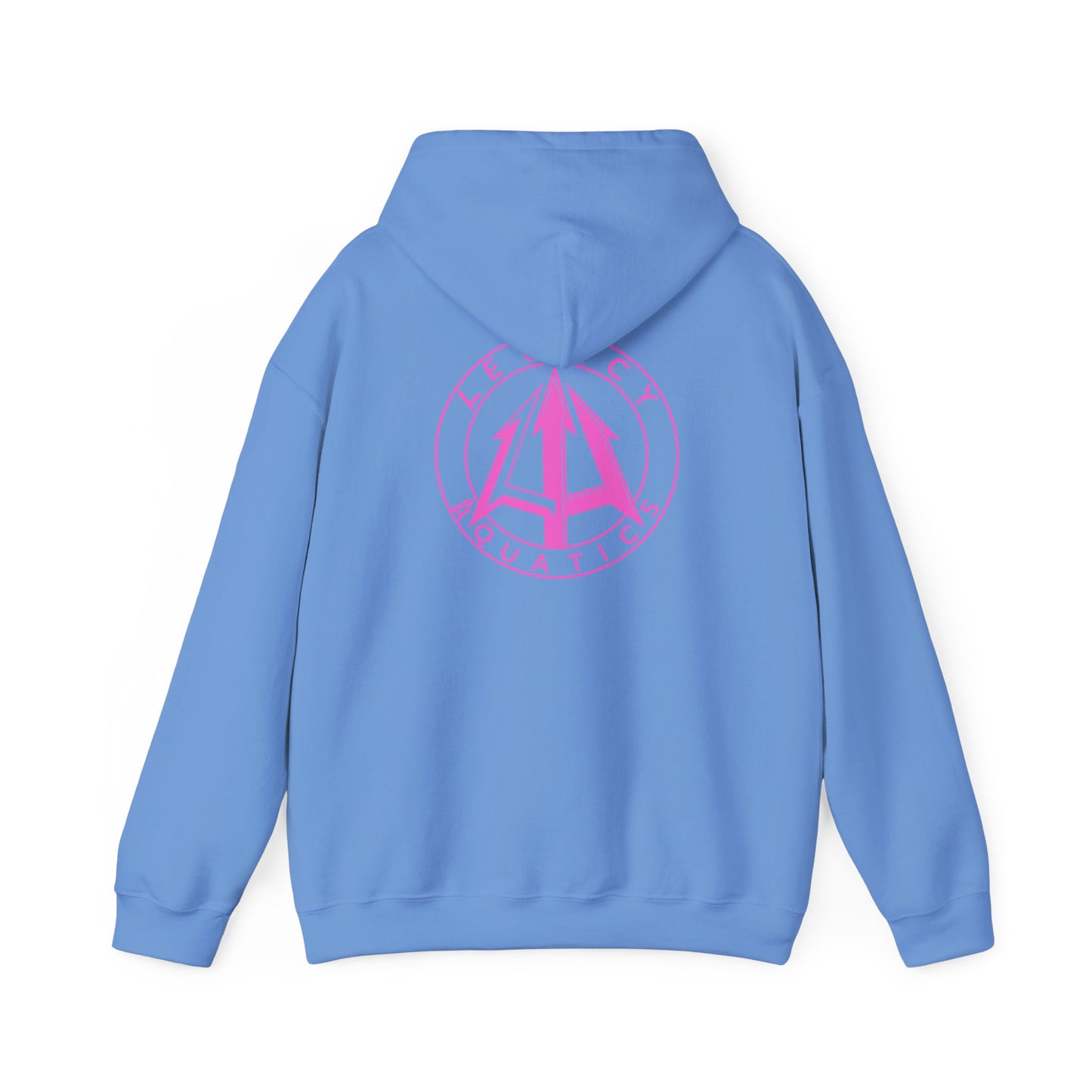 Legacy - Unisex Heavy Blend™ Hoodie - Pink logo