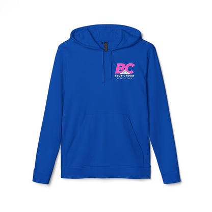 Blue Crush - Adidas Unisex Hoodie - Pink logo