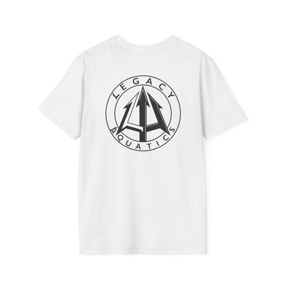 Legacy - Unisex Softstyle T-Shirt - Black logo