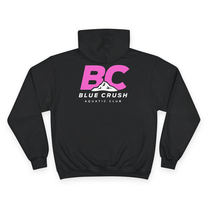 Blue Crush - Champion Hoodie - Pink logo